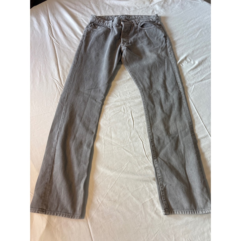 Vince Straight Leg Jeans Mens 30 Grey Excellent Cotton Denim Made in USA 30x29